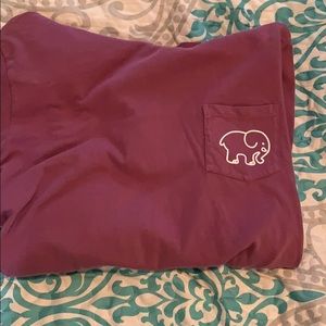 Ivory ella long sleeve shirt with hood